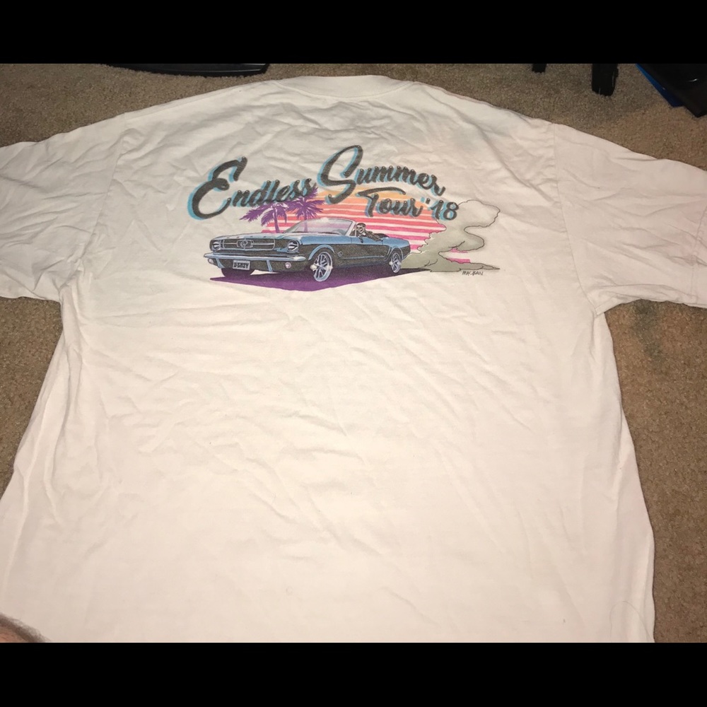 G- Eazy endless summer tour T-shirt LARGE